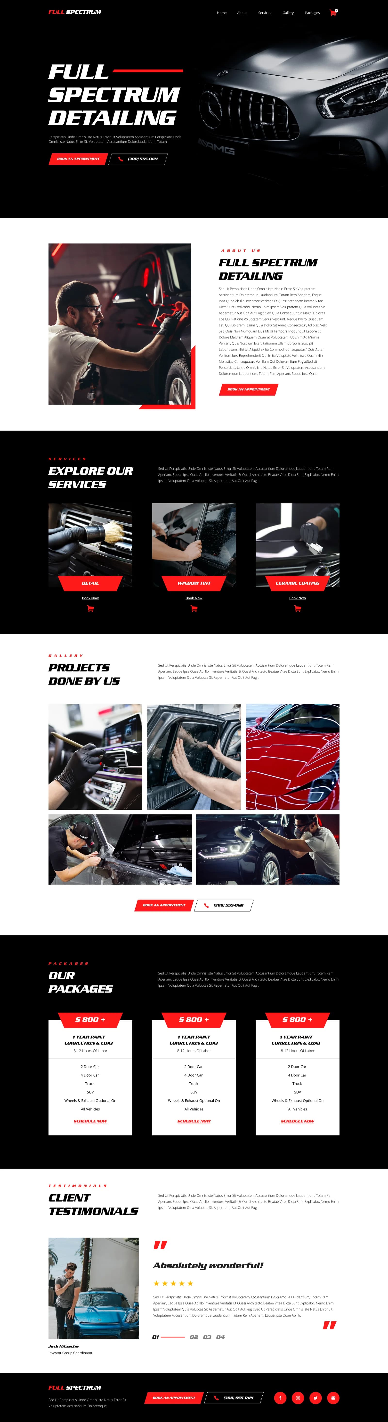 Full Spectrum website preview